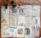 Vintage Scrapbook Stickers and Ephemera Pack 216 Washi Stickers & 30 Papers (Retro European) 8.78 x 6.89 x 0.51 inches